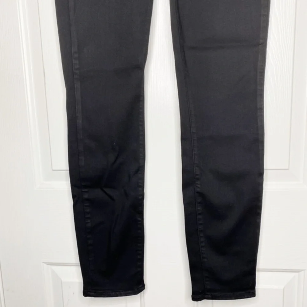 PAIGE Revolve Hoxton Ultra Skinny Jeans Black Boho Bohemian NWT